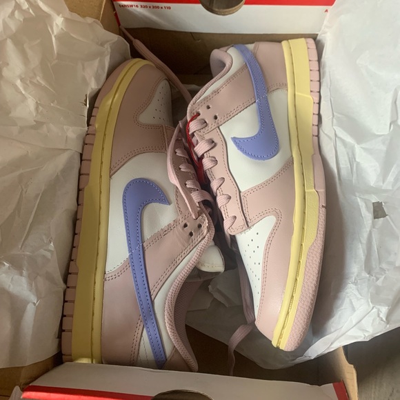 Nike Dunk Low pink Oxford. - Picture 6 of 11